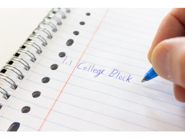 Collegeblok Kangaro A4 assorti kleuren