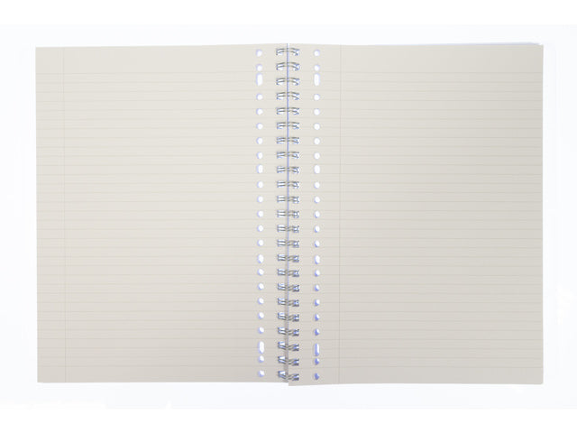 4 in 1 blok Kangaro A4 gelinieerd. Blauwe cover