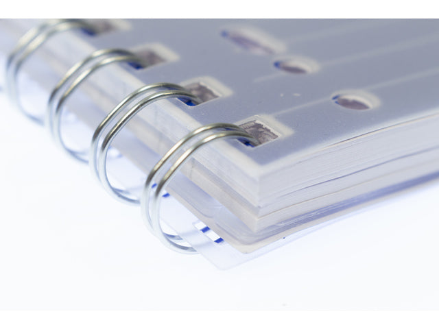 4 in 1 blok Kangaro A4 gelinieerd. Blauwe cover