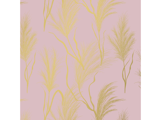 Toonbankrol Kangaro papier roze/goud 80 gram 30 cm ras 200 meter
