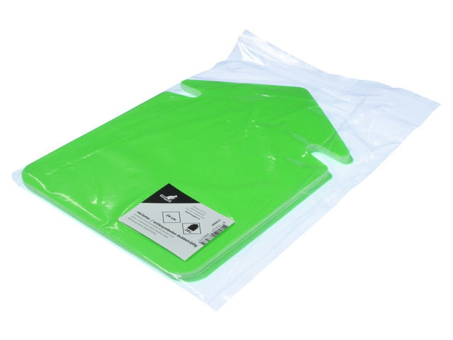 Aktie/reclamesymbolen Kangaro 24cm pijl neongroen krimp à 20 vel dubbelzijdig