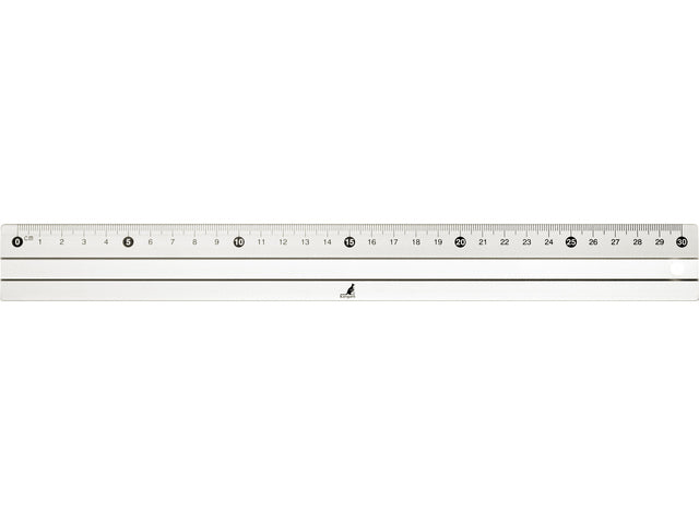 Liniaal Kangaro aluminium 30 cm