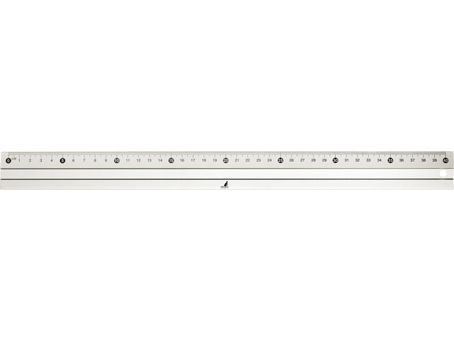 Liniaal Kangaro aluminium 40 cm