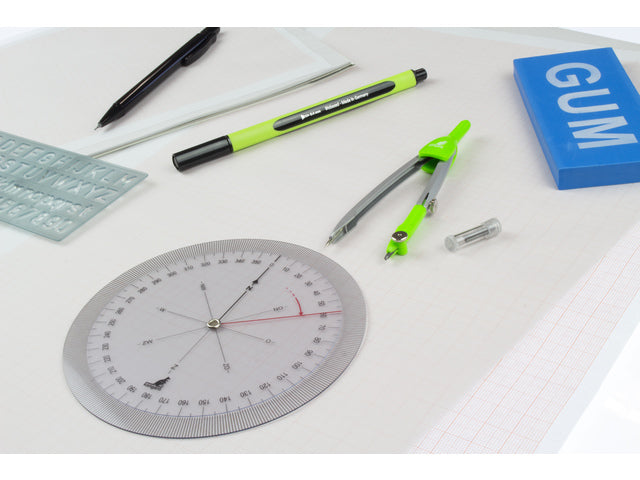 Transparant papier Kangaro A4 blok à 24 vel met 1 vel milimeterpapier