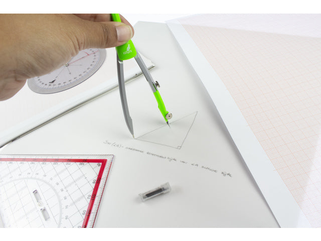Transparant papier Kangaro A4 blok à 24 vel met 1 vel milimeterpapier