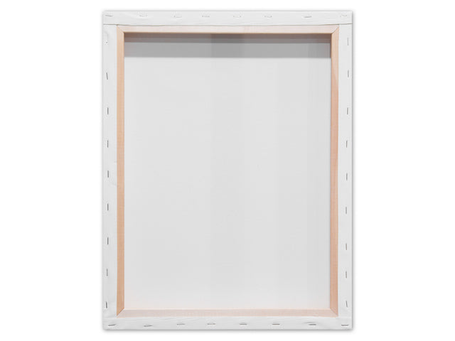 Schildersdoek Kangaro 3D 40x50cm 380 gram 100% katoen. 3 x lagen gesso primer, met 8 houten wiggen