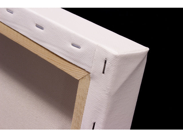 Schildersdoek Kangaro 3D 40x50cm 380 gram 100% katoen. 3 x lagen gesso primer, met 8 houten wiggen