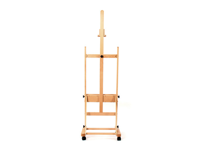Schildersezel Kangaro Profi Studio type Ezel H tot 120cm doek met wieltje en accessoirebakje