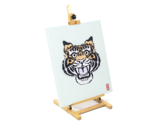 Tafelezel Kangaro groot vurenhout Voor canvas tot 67cm