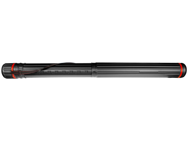 Tekenkoker Kangaro zwart PP 8 cm uitschuifbaar 64 - 108 cm