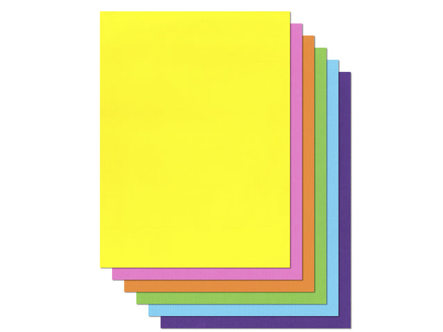 Geschenkpapier Kangaro Kraft Uni 6 Farben sortiert, 70 x 200 cm, 60 Rollen.