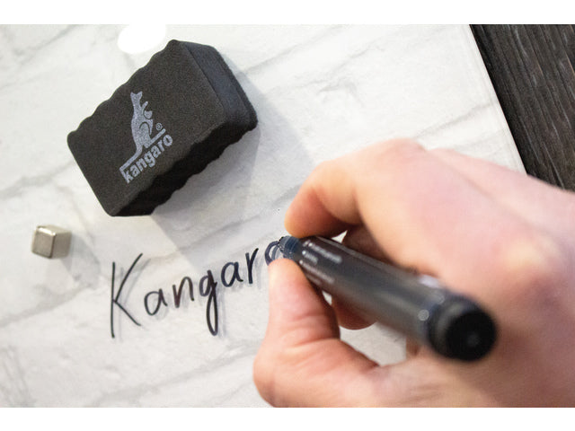 Mini whiteboardwisser Kangaro magnetisch 33 x 57 x 22mm