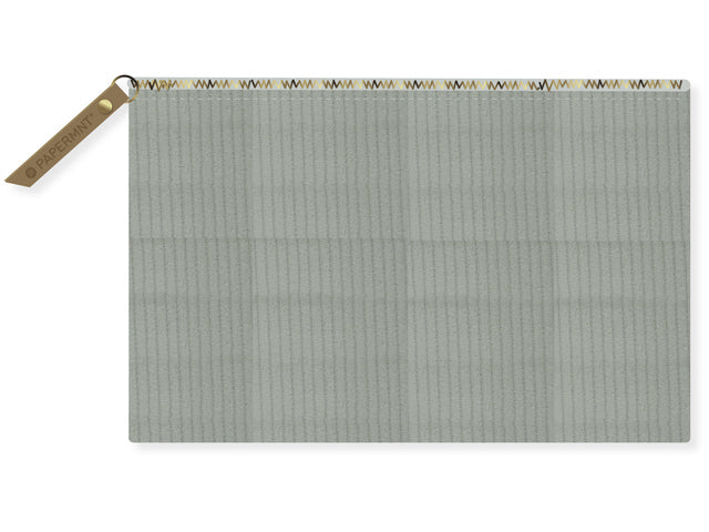 Etui Soft Scenes corduroy groen 22x14x1,3cm