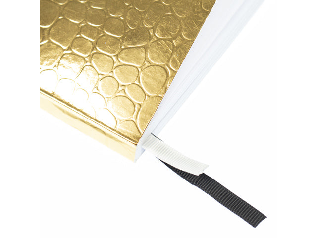 Notitieboek Pure Croco A6 lijn pak a 5 stuks assorti