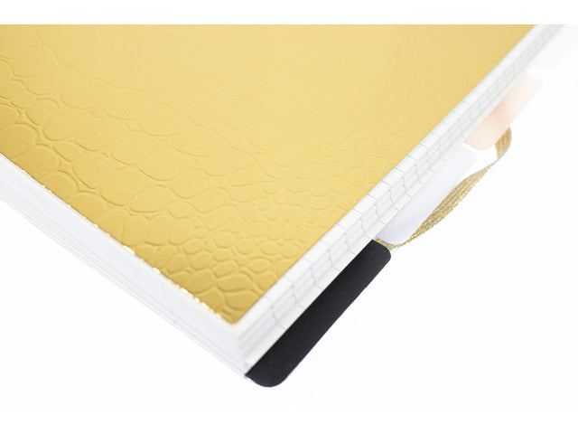 4 in 1 blok Pure Croco A5 lijn pak a 3 stuks assorti