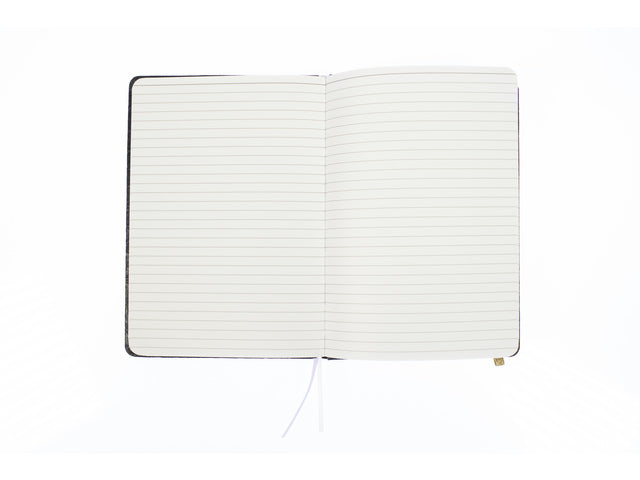 Notitieboek Pure Croco A5 PU HC lijn pak a 2 stuks assorti