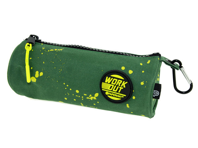 Etui WorkOut grün rund 20x7x7cm