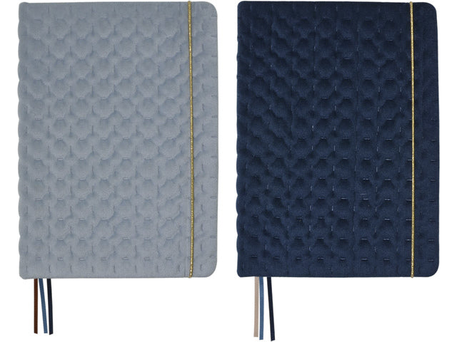 Notitieboek A5 Natural Beauty krimp van 2 stuks. Gelinieerd, 96 pagina's 100 grams papier
