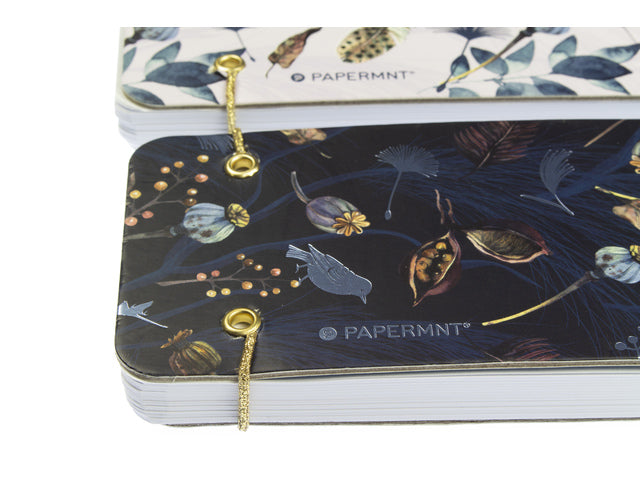 To Do blok Natural Beauty krimp van 2 stuks. Gelinieerd, 240 pagina's 80 grams papier