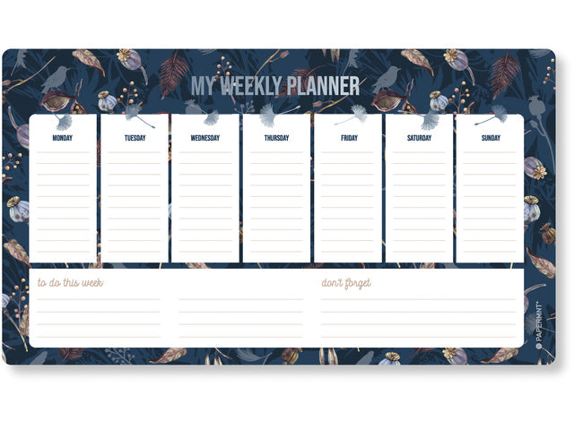 Weekplanner Natuurlijke schoonheid. 60 vel 80 gram papier