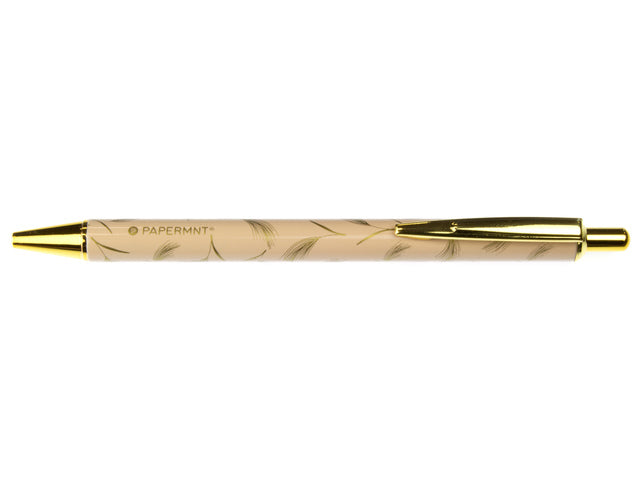 Pen Natural Beauty met print. Krimp 2 stuks in doosje.