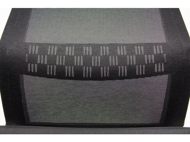 Bureaustoel Linea Tekna 01 zwart/zwart met 2D armleuning