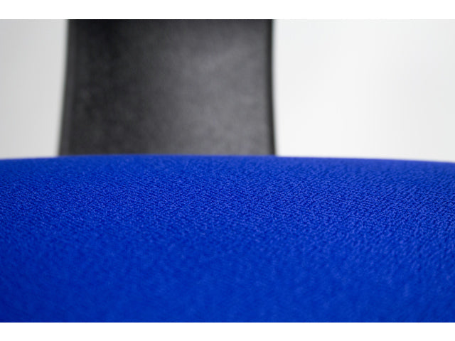 Bureaustoel Linea Tiger 01 blauw/blauw met armleuning
