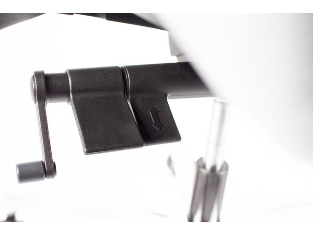 Bureaustoel Linea Omnia 01 zwart/grijs met 3D armleuning en aluminium voet