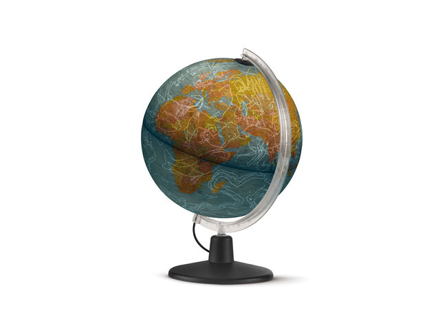 Dag &amp; Nacht geografische wereldbol