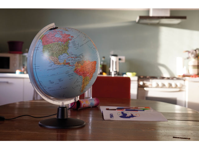 Dag &amp; Nacht geografische wereldbol