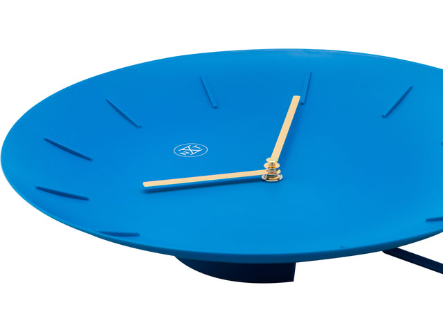 Wandklok nXt Schaal Ø 30 cm turkoois