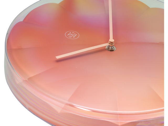 Wandklok nXt Sweet Ø 29,5 cm rosa