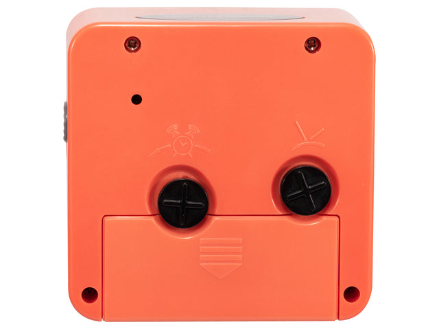 Alarmklok nXt Nathan 7,3 x 7,3 x 3,3 cm oranje