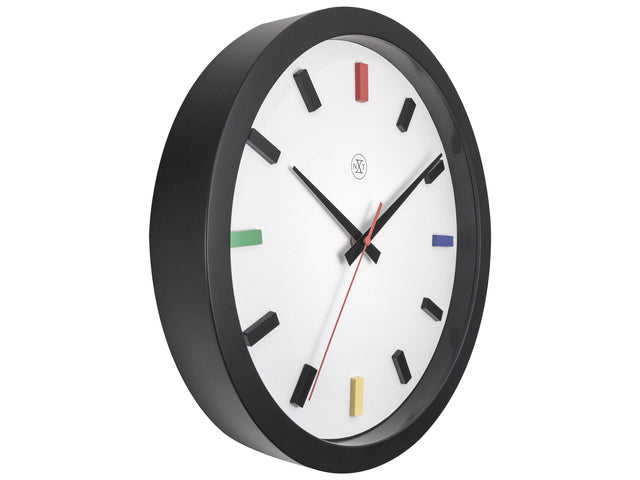 Kleurrijke wandklok - 36cm - Stille klok - Multicolor - nXt by NeXtime - "Mix"