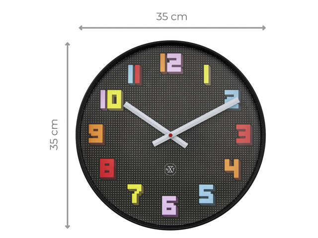 Wanduhr nXt Game 35cm