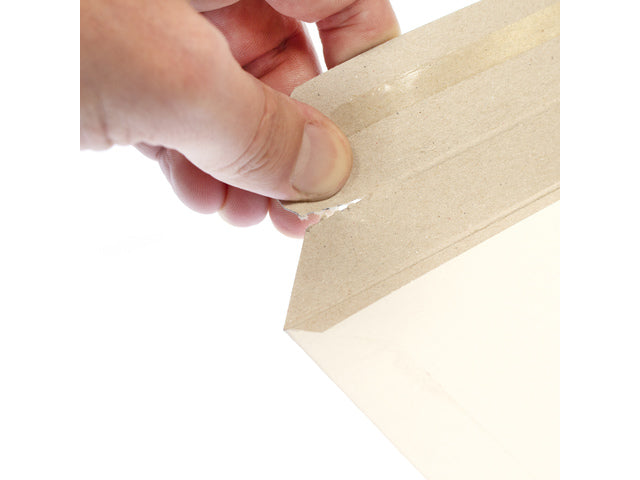 Envelop Raadhuis 229x324mm karton wit 100 stuks