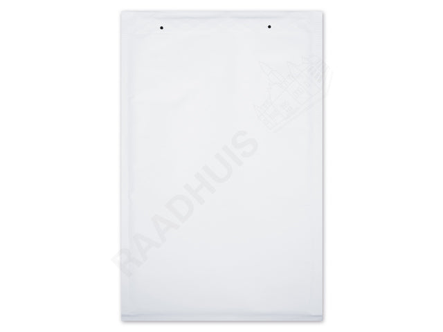 Luchtkussenenvelop Raadhuis 220x340mm F16 wit plakstrip krimp a 5 stuks