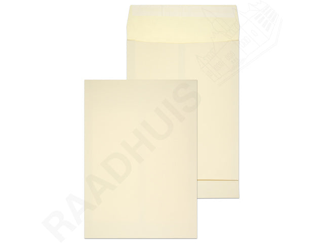 Monsterzak Raadhuis 262x371x38mm EB4 crème plakstrip krimp a 10 stuks