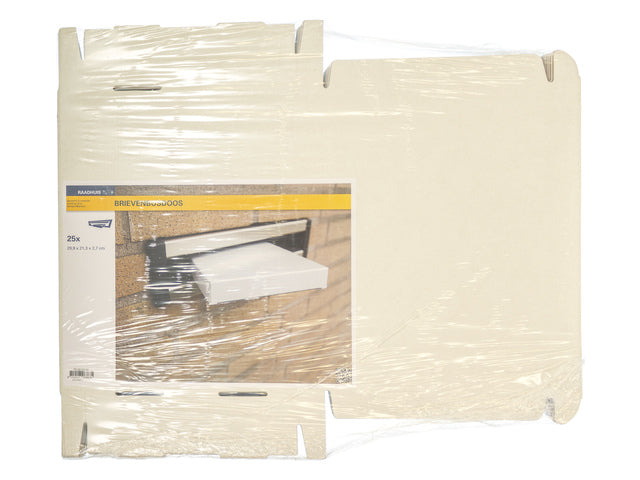 Brievenbusdoos Raadhuis 299x213x27mm 25stuks