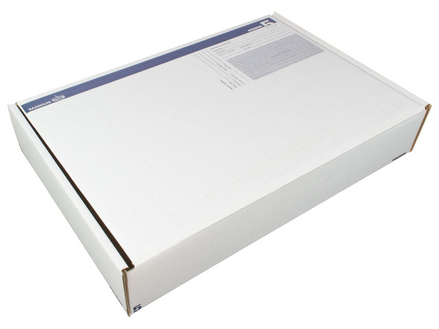 Postpakketdoos 5 Raadhuis 430x300x90mm afgebeeld 5 stuks