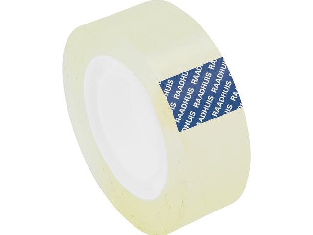 Plakband Raadhuis transparant 19mm x 33m
