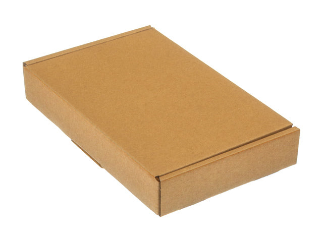Brievenbusdoos Raadhuis 180x115x28mm, 25 Stück Golfkarton, braun