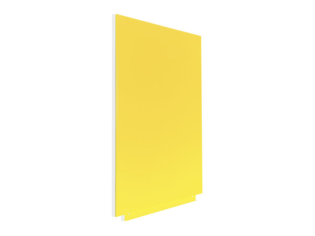 Whiteboard Rocada Huidskleur 75x115cm geel gelakt