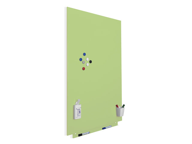 Whiteboard Rocada Huidskleur 75x115cm groen gelakt
