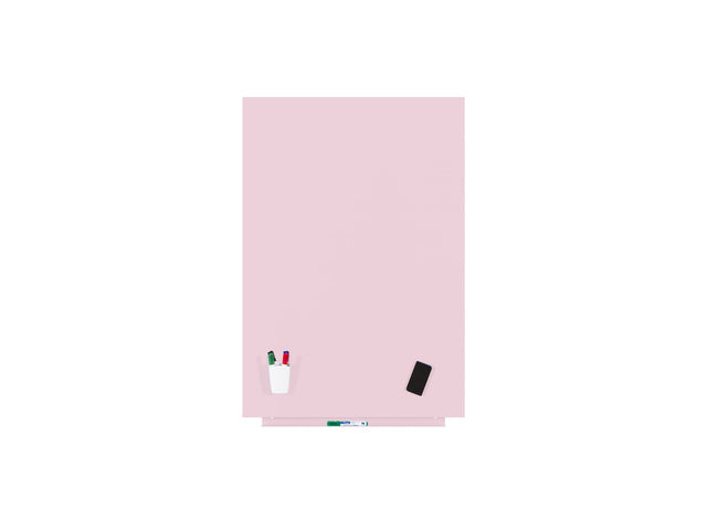 Whiteboard Rocada Huidskleur 75x115cm roze gelakt