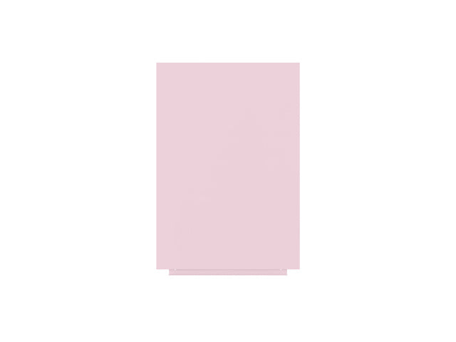 Whiteboard Rocada Huidskleur 75x115cm roze gelakt