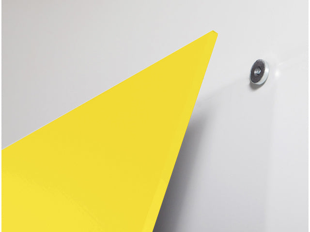 Whiteboard Rocada Huidskleur 100x150cm geel gelakt