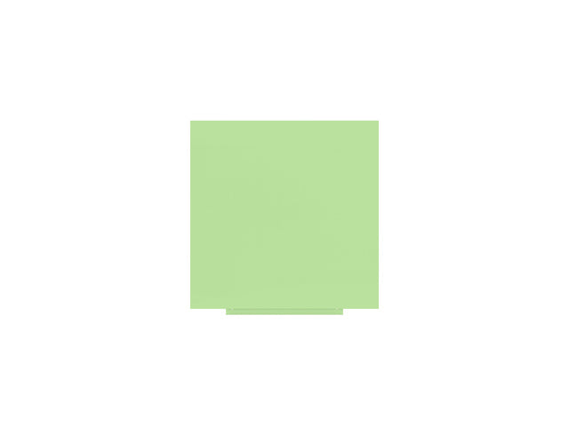 Whiteboard Rocada Huidskleur 100x100cm groen gelakt