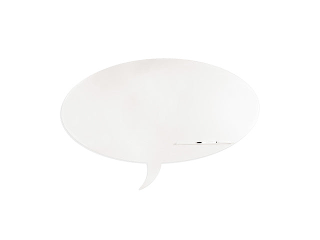 Whiteboard Rocada Skinshape Talk 75x115cm wit gelakt