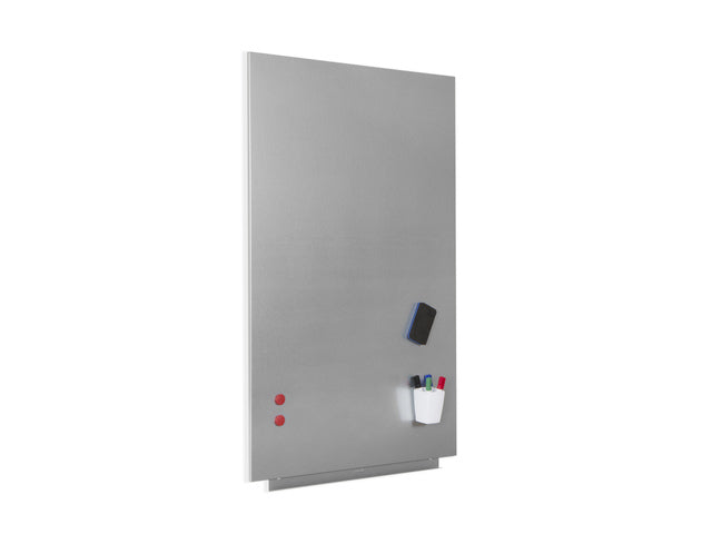 Whiteboard Rocada Skinpro 75x115cm grijs gelakt